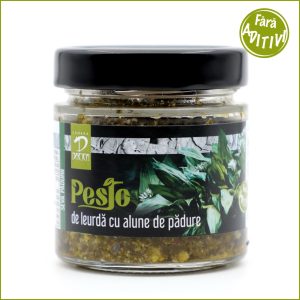 PESTO de leurdă cu alune de pădure