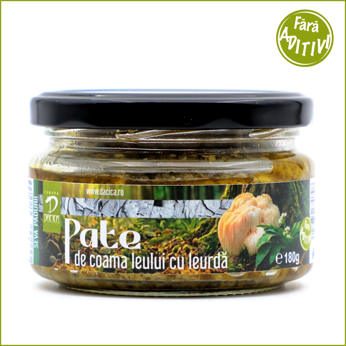 PATE de coama leului cu leurdă