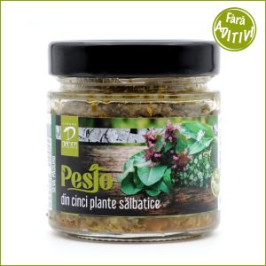 PESTO din cinci plante sălbatice